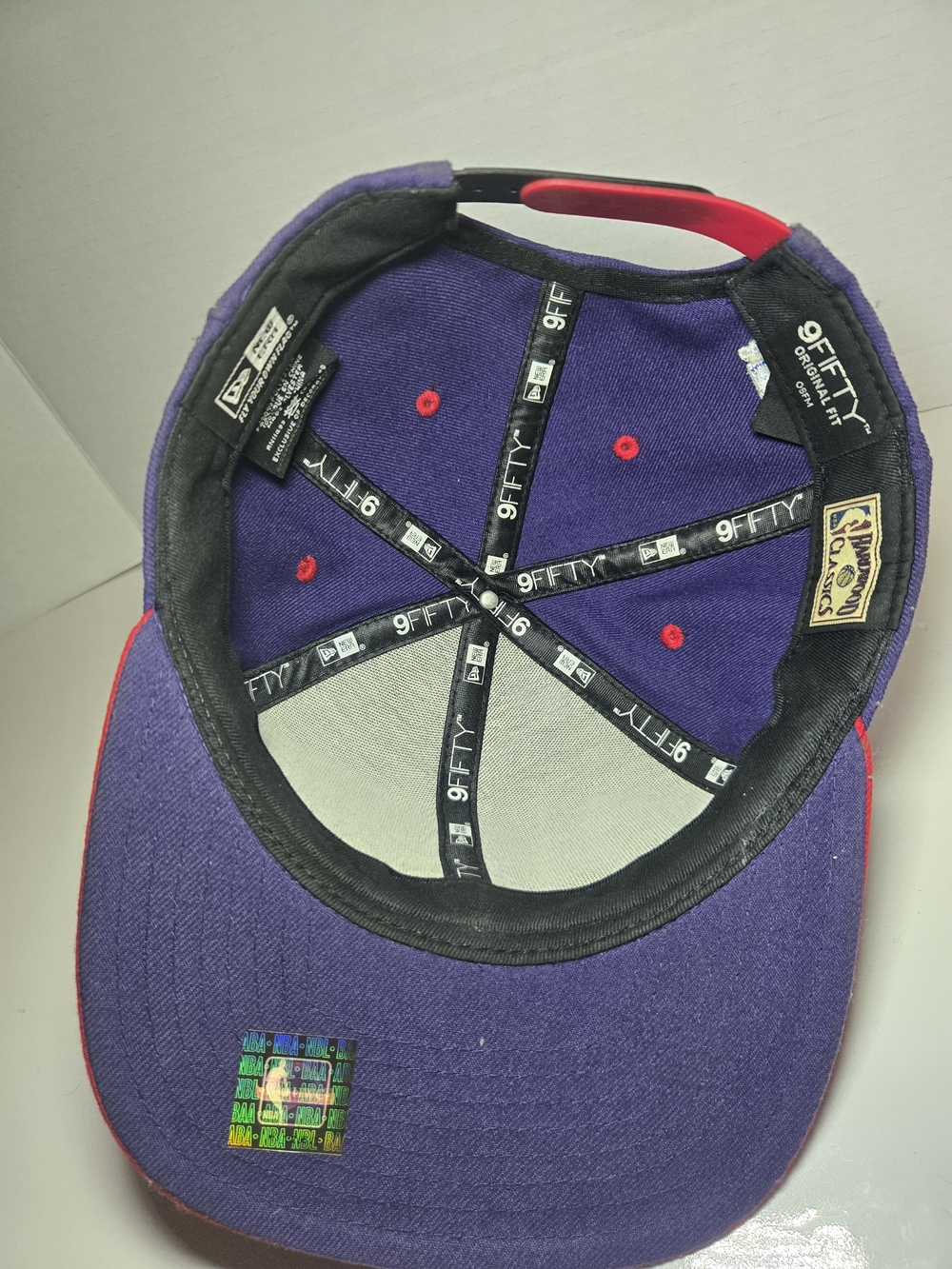Toronto Raptors Two-Tone Snapback Hat - Picture 5 of 5